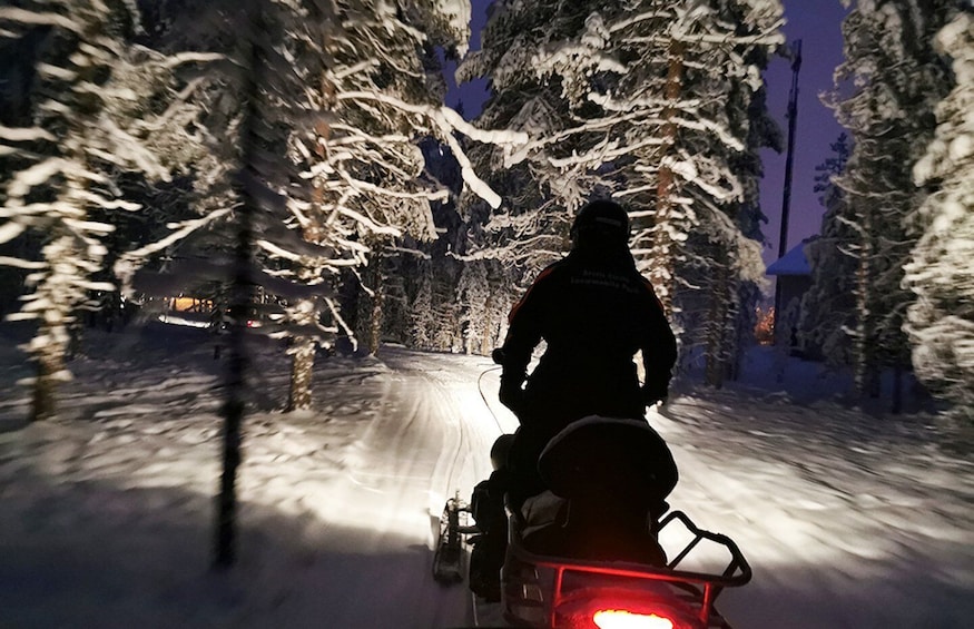 Picture 1 for Activity From Rovaniemi: Night Snowmobile Safari