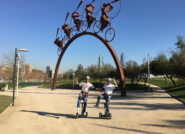 Picture 5 for Activity Santiago: Guided Sightseeing Segway Tour