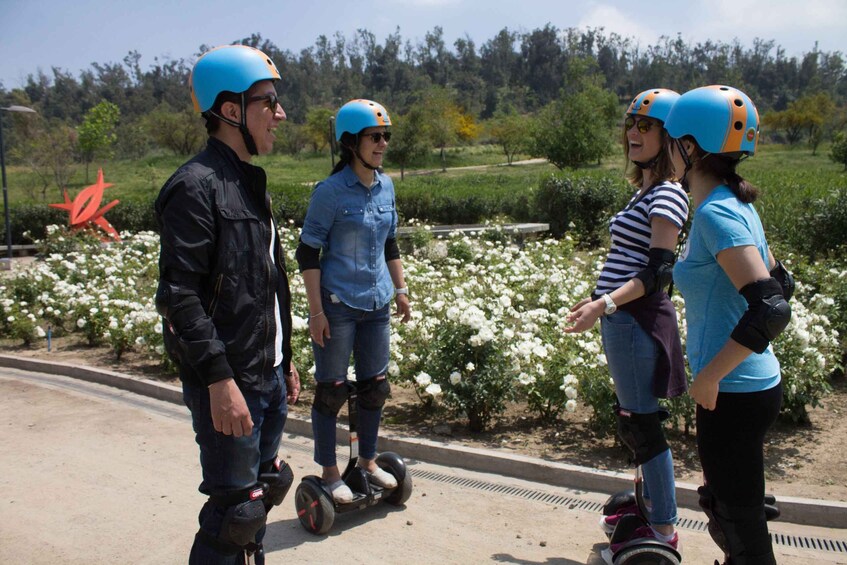 Picture 1 for Activity Santiago: Guided Sightseeing Segway Tour