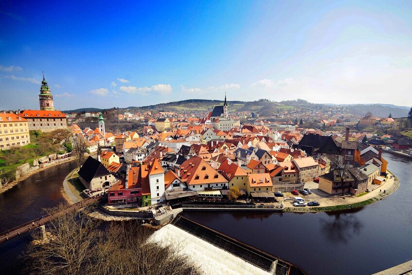 Český Krumlov - with entrance to the castle