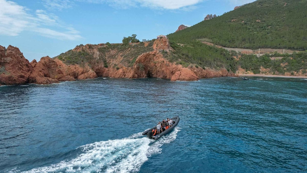 Picture 1 for Activity Cannes: 1h30 nautical excursion Esterel Calanques