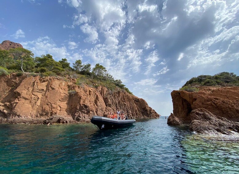 Picture 6 for Activity Cannes: 1h30 nautical excursion Esterel Calanques