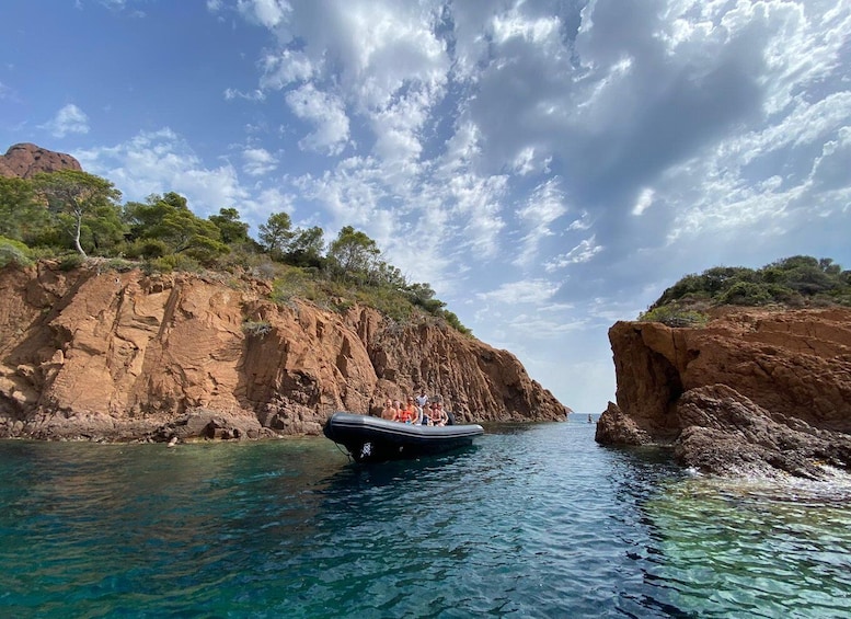 Picture 6 for Activity Cannes: 1h30 nautical excursion Esterel Calanques