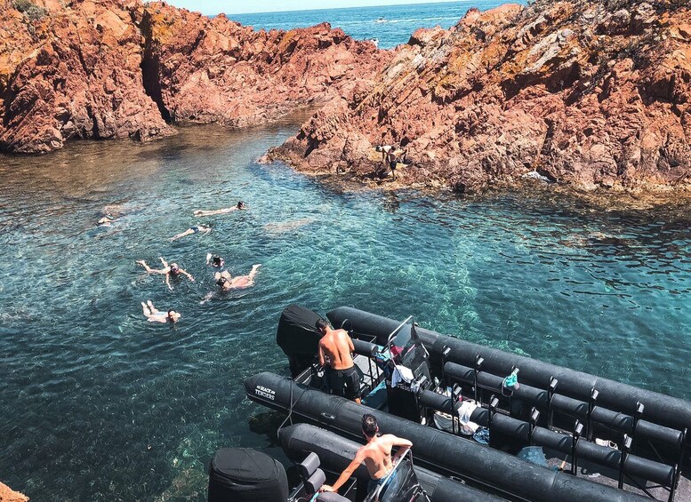 Picture 4 for Activity Cannes: 1h30 nautical excursion Esterel Calanques