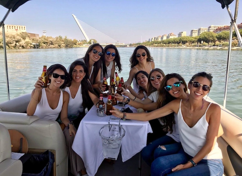 Picture 4 for Activity Seville: Exclusive River Boat Tour with Tapas