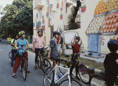 Sud de Delhi : 3,5 heures de visite privée à vélo avec Masala Dosa