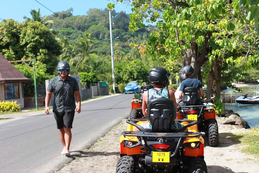 Picture 2 for Activity Bora Bora: Island Tour and Mountains Getaway by Quad Bike