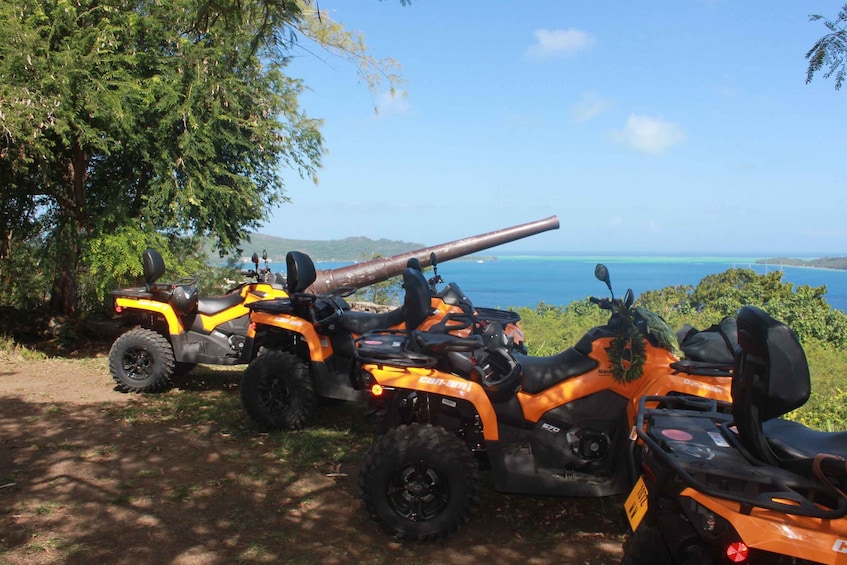 Picture 5 for Activity Bora Bora: Island Tour and Mountains Getaway by Quad Bike