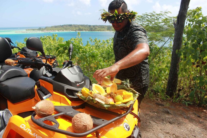 Picture 3 for Activity Bora Bora: Island Tour and Mountains Getaway by Quad Bike