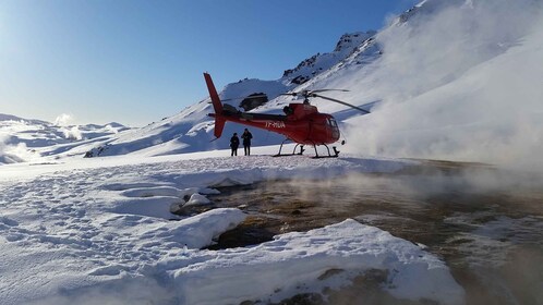 Tour en helicóptero de 1 hora por Islandia: el recorrido geotérmico