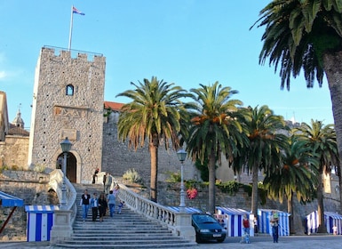 Korcula, Ston, dégustation de vin et déjeuner - excursion de Dubrovnik