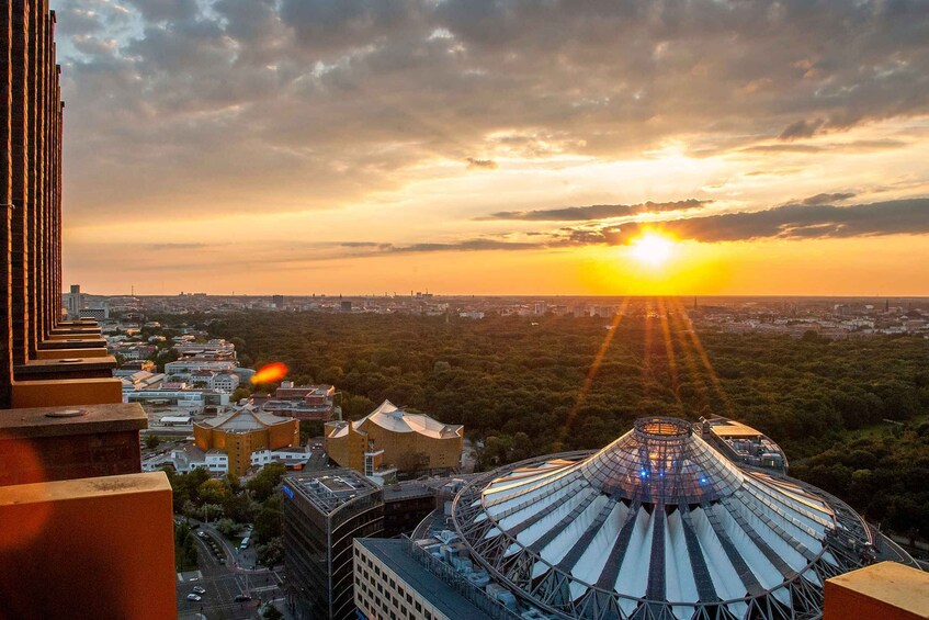 Picture 1 for Activity Berlin: Combo-Ticket for Panoramapunkt with Crémant at Café