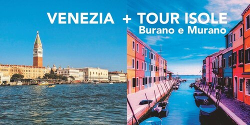 Von Punta Sabbioni aus: Venedig, Murano und Burano Bootsfahrt