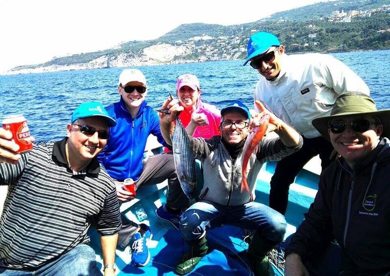 Picture 2 for Activity From Sorrento: Fishing in Capri with Lunch