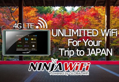 Japan: Mobile WiFi Router 4G LTE with Delivery