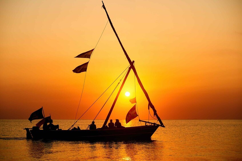 Picture 7 for Activity Zanzibar City: Sunset Sailing Tour with Snacks and Drinks