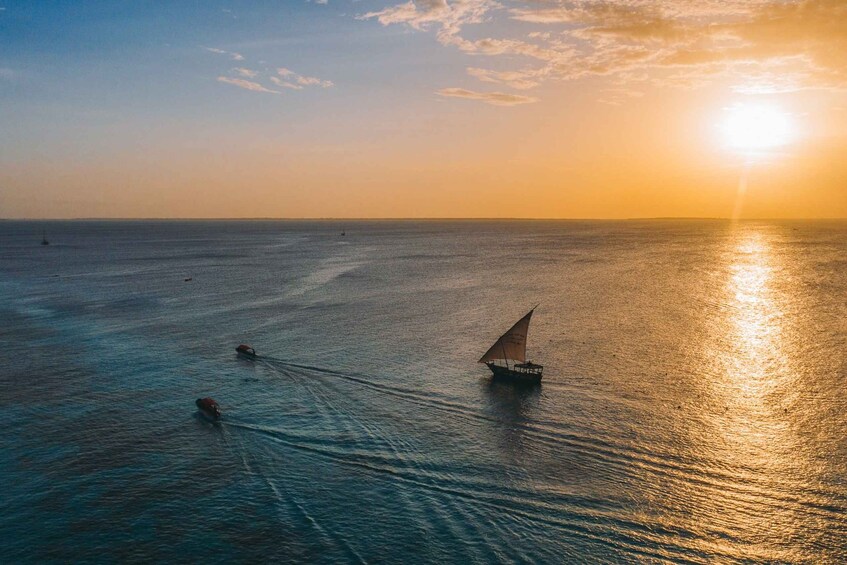 Picture 8 for Activity Zanzibar City: Sunset Sailing Tour with Snacks and Drinks