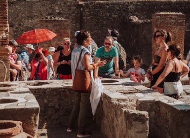 Pompeji: Kleingruppentour durch Pompeji und Herkulaneum