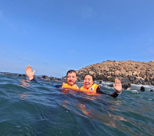 Picture 3 for Activity Palomino Island (Lima): Sea lions swim +4 islands yacht tour