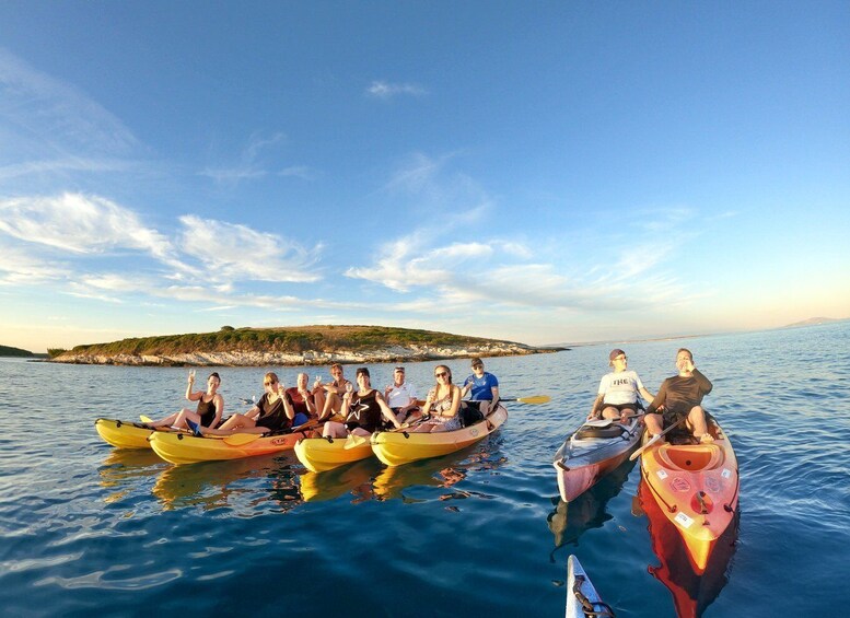 Picture 2 for Activity Cape Kamenjak: Sunset Kayak/SUP Wine Tour