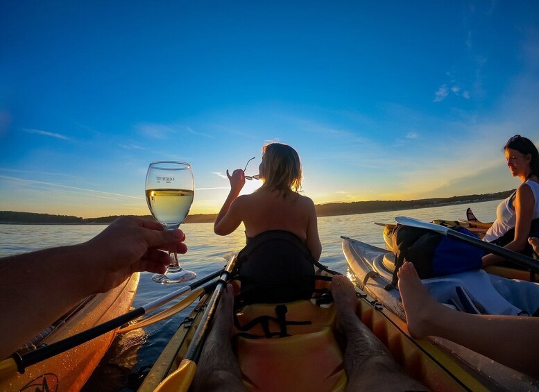 Picture 3 for Activity Cape Kamenjak: Sunset Kayak/SUP Wine Tour