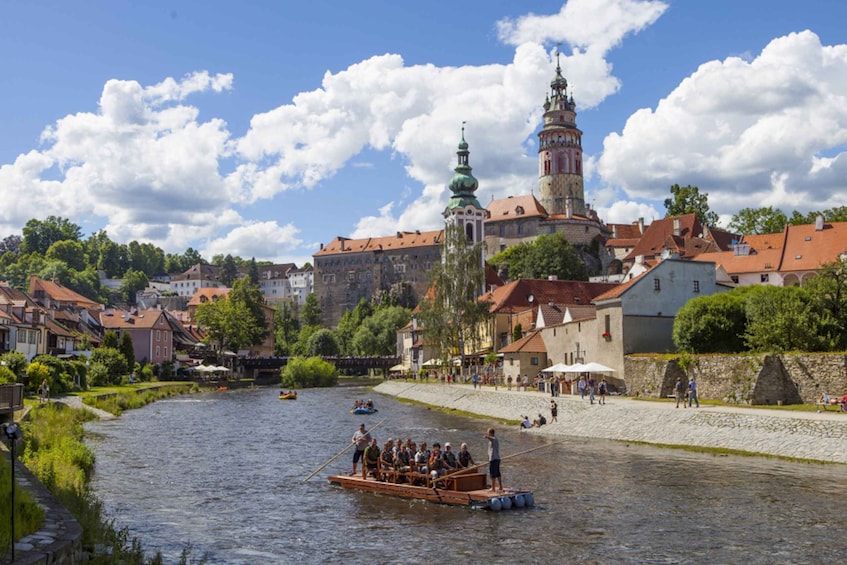 Picture 6 for Activity Český Krumlov: Wooden Raft River Cruise