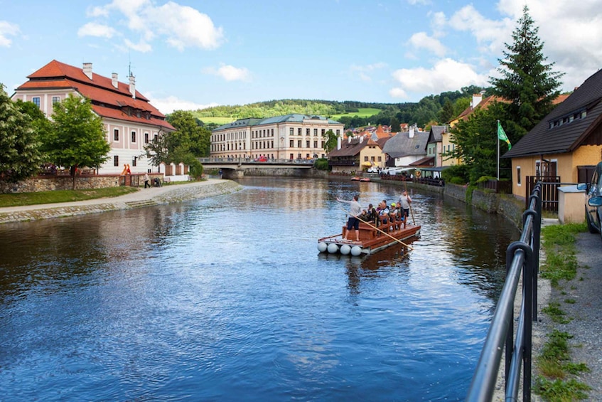 Picture 5 for Activity Český Krumlov: Wooden Raft River Cruise