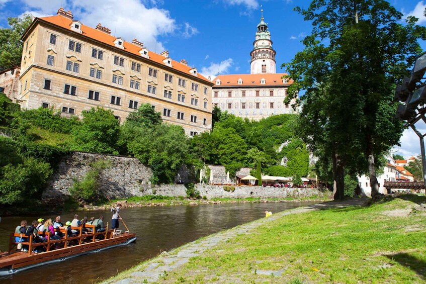 Picture 2 for Activity Český Krumlov: Wooden Raft River Cruise