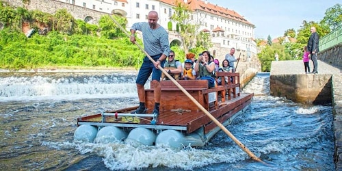 Český Krumlov: Wooden Raft River Cruise