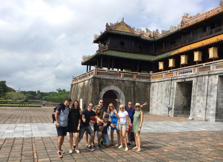 Picture 2 for Activity Hue Private City Tour: Thien Mu Pagoda, Dragon Boat & Crafts