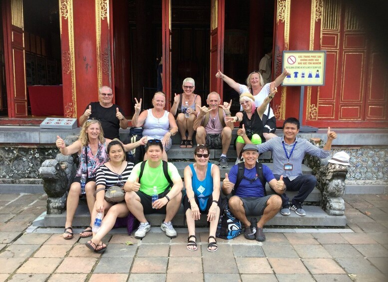 Picture 3 for Activity Hue Private City Tour: Thien Mu Pagoda, Dragon Boat & Crafts