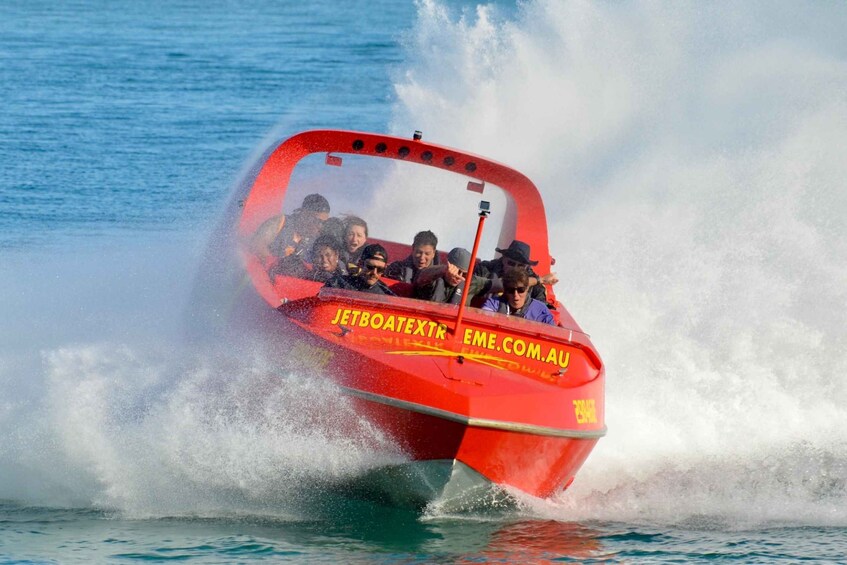 Picture 2 for Activity Surfer's Paradise: Jetboat Ride and Surf Lesson