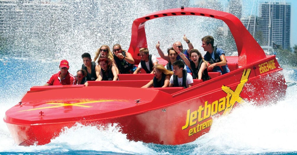Picture 5 for Activity Surfer's Paradise: Jetboat Ride and Surf Lesson