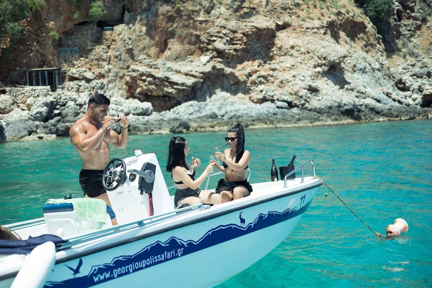 Picture 6 for Activity Georgioupolis: Rent a Boat Safari Sea Tour