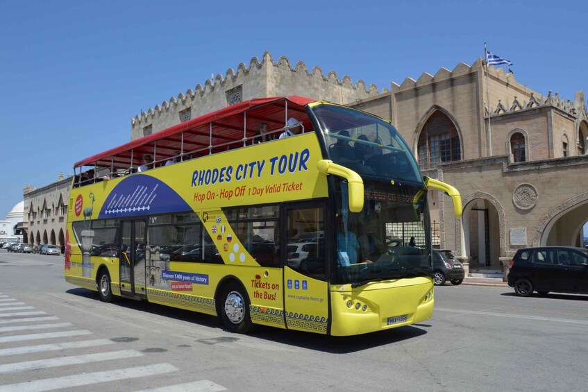 Picture 4 for Activity Rhodes: Hop-On Hop-Off City Tour Bus