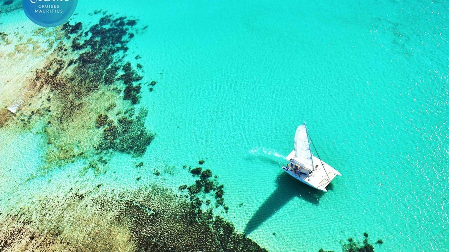 Ile aux Cerfs : Private OCÉANE Catamaran Full Day Cruise