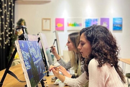 Paint and Wine - Authentic Art Workshop in Tirana