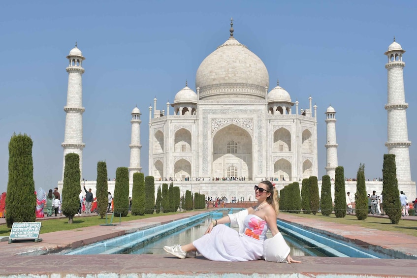 From Delhi: Taj Mahal Sunrise, Baby Taj & Agra Fort Day Tour