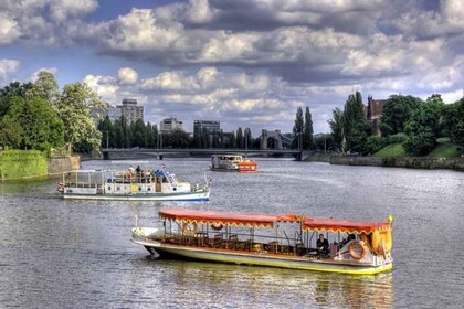 Visite de la ville de Wrocław en gondole ou en bateau