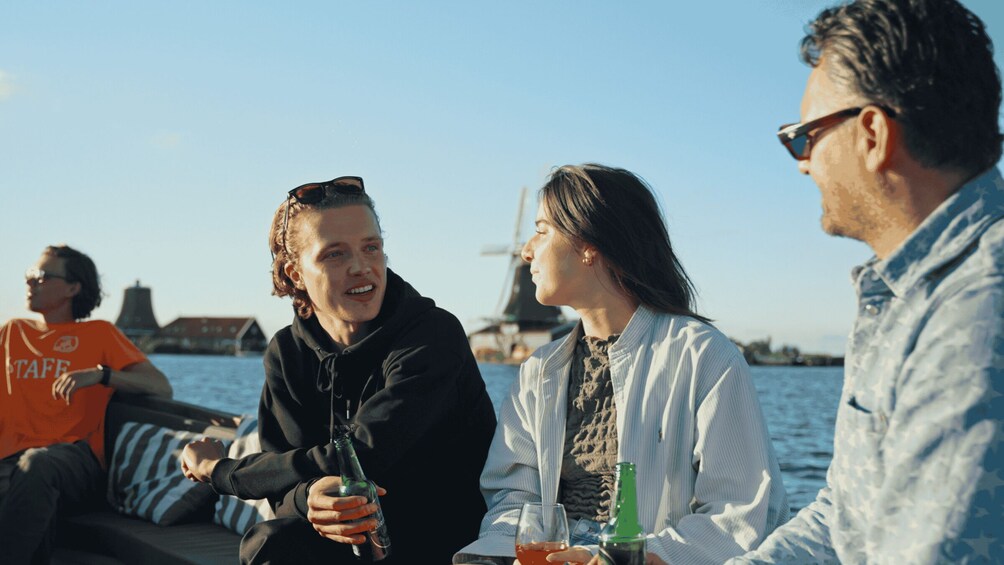 Picture 1 for Activity Zaanse Schans: Private Cruise + Guide + Incl. Food & Drinks