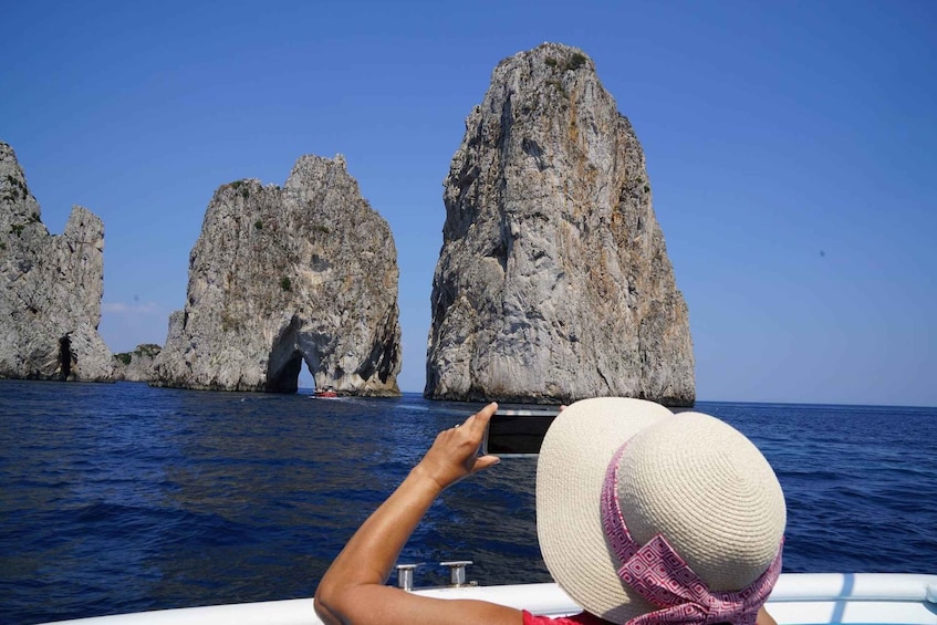 Picture 2 for Activity From Positano: Full-Day Boat Trip to Capri