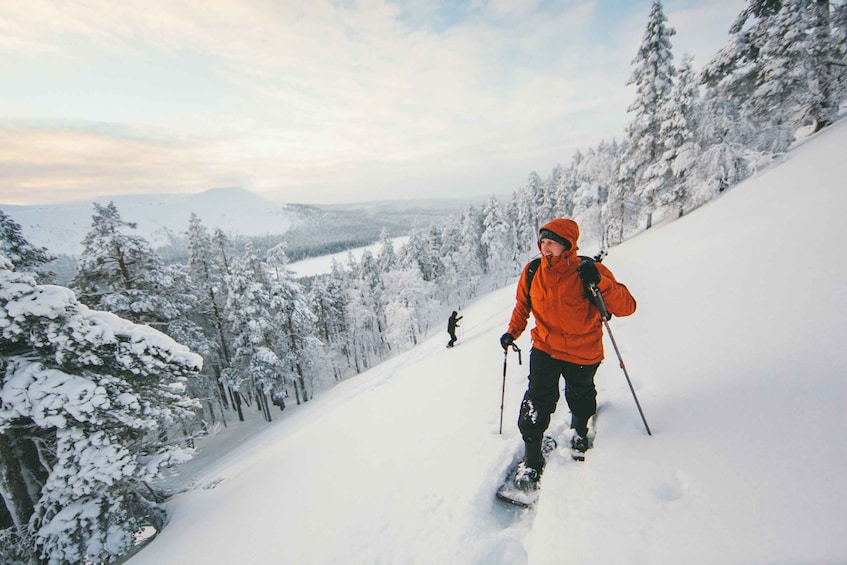 Picture 1 for Activity Ylläs: Forest Hike with Snowshoes and Campfire Snacks