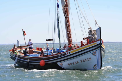 Lissabon: Flusskreuzfahrt auf dem Tejo in einem traditionellen Schiff