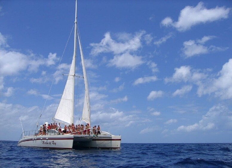 Picture 1 for Activity From Guanacaste: Catamaran Cruise with Lunch and Snorkeling