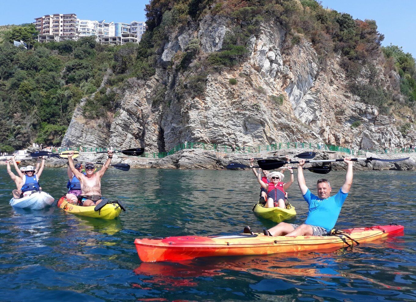 Budva 3Hour Paddle Board or Kayak Tour to Coastal Caves