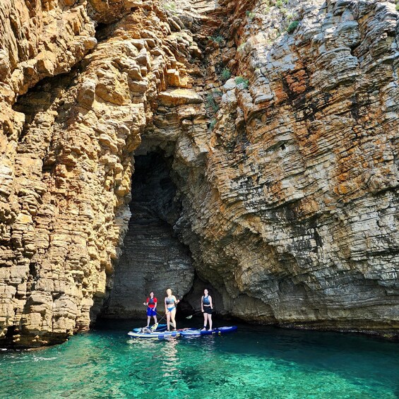 Picture 7 for Activity Budva: 3-Hour Paddle Board or Kayak Tour to Coastal Caves