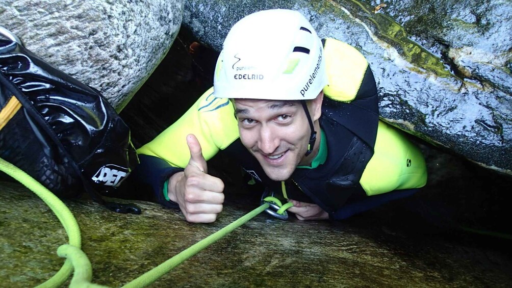 Picture 5 for Activity Verzasca Valley: 4-Hour Canyoning in Corippo