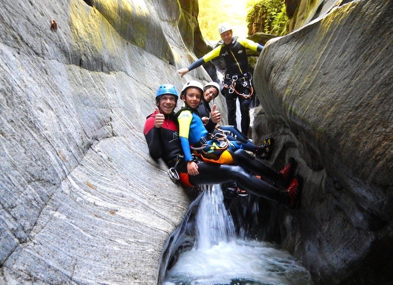 Picture 7 for Activity Verzasca Valley: 4-Hour Canyoning in Corippo