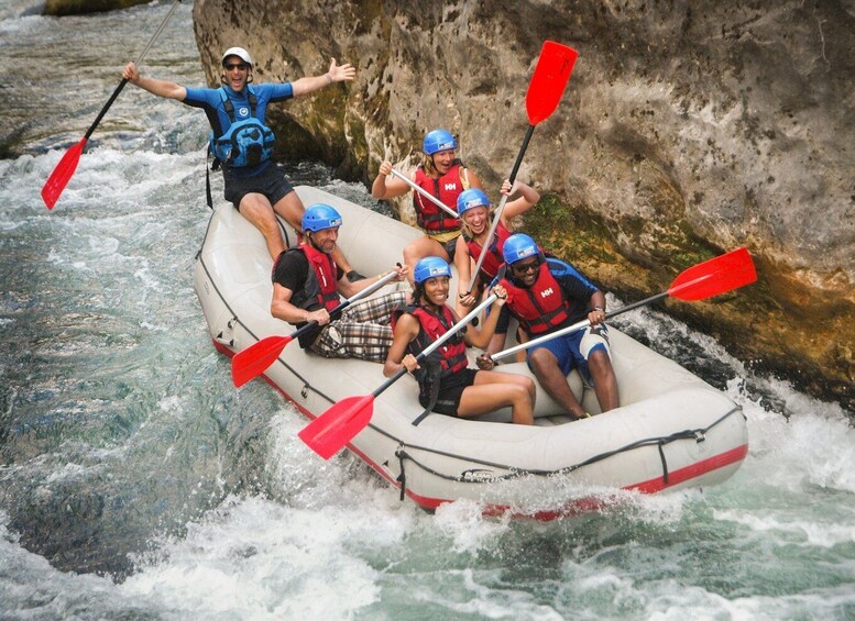 Picture 1 for Activity Split: Cetina River Rafting with Cliff Jumping Tour