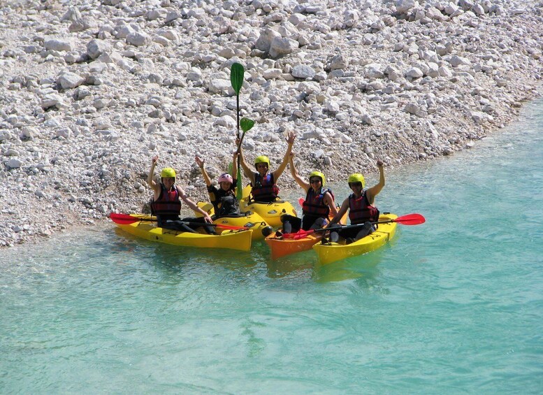 Picture 3 for Activity Bovec: Soča River 1-Day Beginners Kayak Course